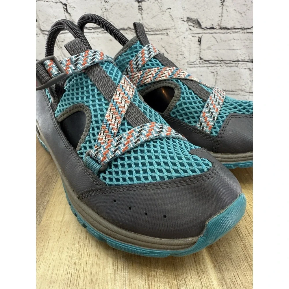 Chaco Odyssey Water‎ Sandal Shoes Big Kids 6 Sandals Teal